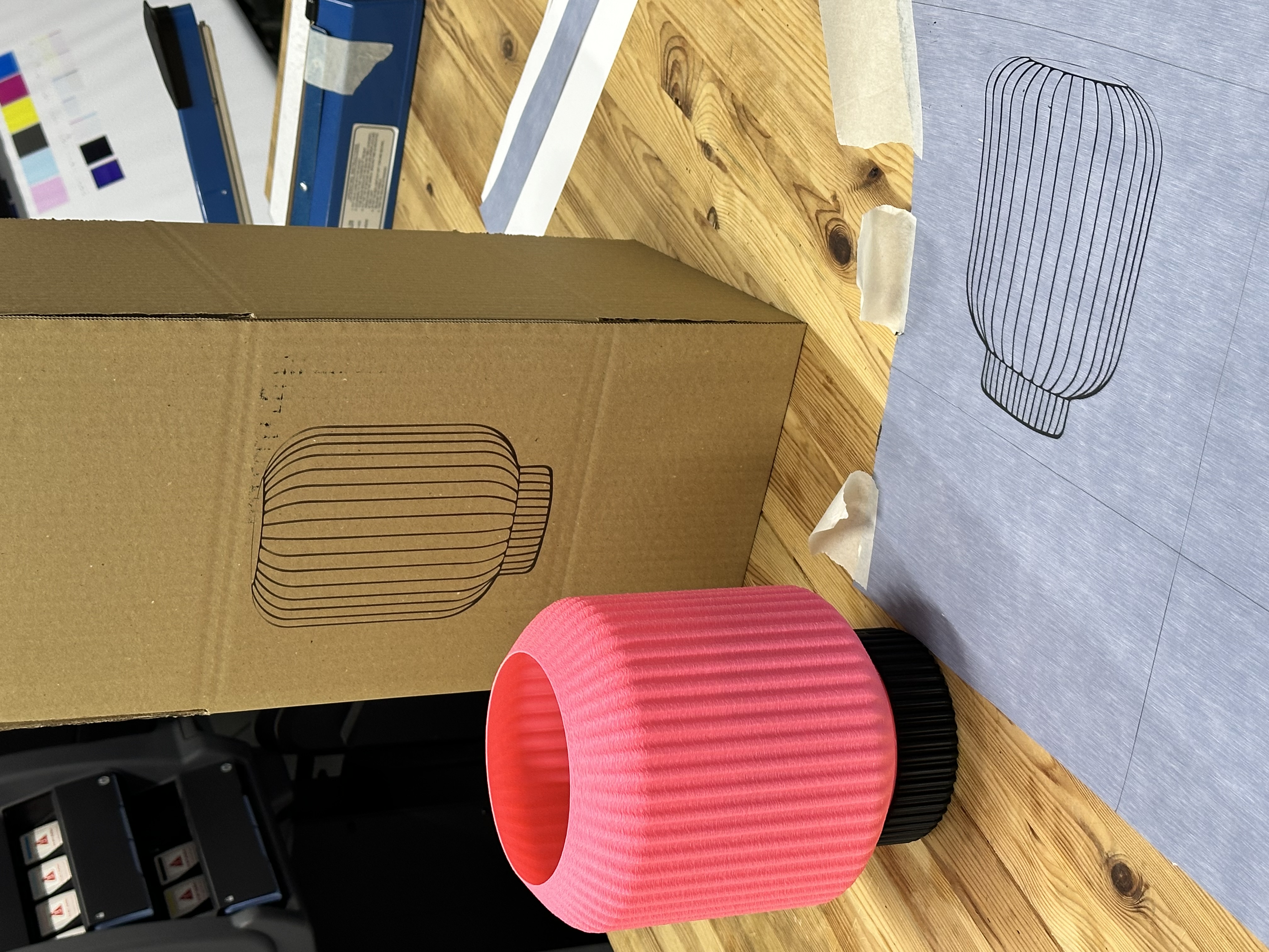 Early 3D printing experiments 2023